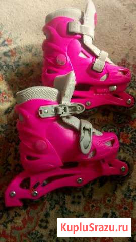 Роликовые коньки 28-31р.В отл.сост. Обмен продажа Калуга - изображение 1