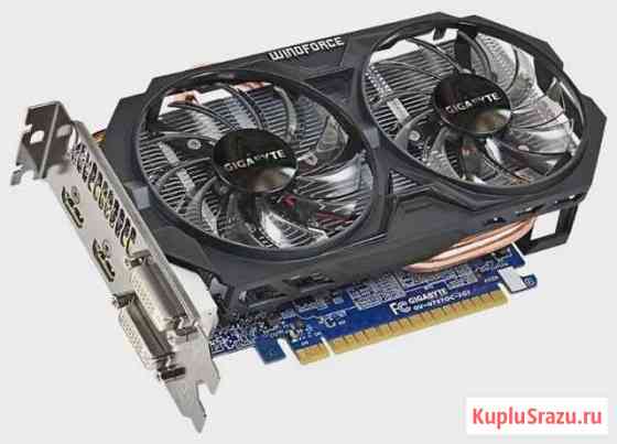 Видеокарта Gigabyte Nvidia geforce gtx 750 ti 2gb Норильск