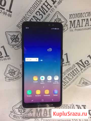 Телефон SAMSUNG Galaxy A8+ 32gb Уфа - изображение 1