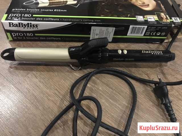 Плойка Щипцы BaByliss C332E Pro 180 32m Вологда - изображение 1