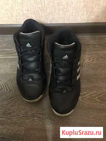 Продам б/у кроссовки кожаные оригинал Adidas Череповец - изображение 1