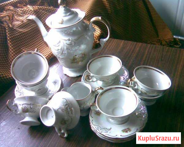 Сервиз чайный(кофейный) мадонна пнр Бердск - изображение 1