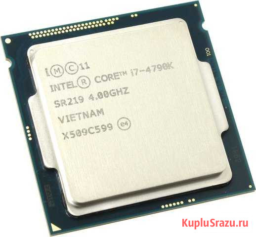 I74790K 4GHz+asusz87mplus+KingstonHyperX DDR3 16Gb Брянск - изображение 1