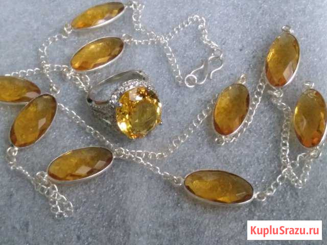 Колье с кольцом Волжский - изображение 1