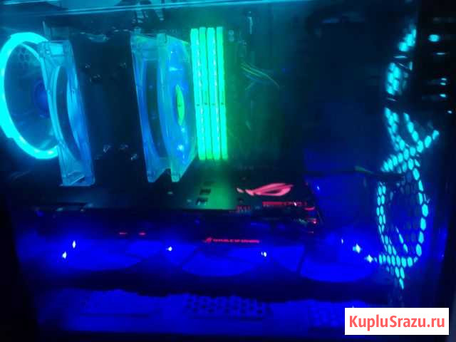 Видеокарта Geforce GTX 1070 OC Asus Strix gaming Хасавюрт - изображение 1