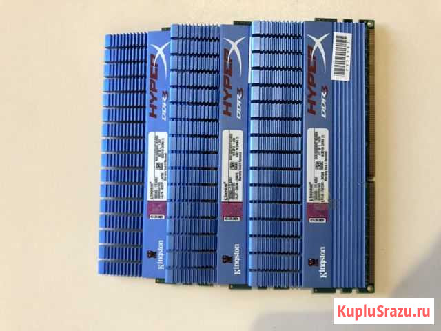 Оперативная память Kingston HyperX 3x2Gb Каспийск - изображение 1