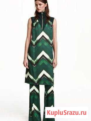 Новые брюки hm conscious collection размер 34 Слободской - изображение 1