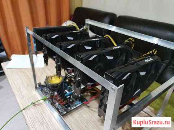 Майнинг ферма 5 RX 580 8GB - 160 Mh/s ETH Новосибирск