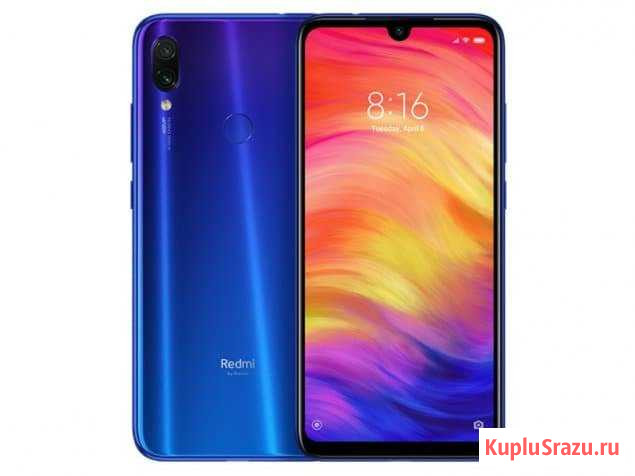 Xiaomi redmi note 7 4/64 ocean blue global Самара - изображение 1