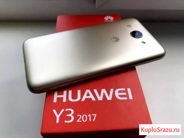 Huawei Y3 2017 Gold Новогуровский - изображение 1