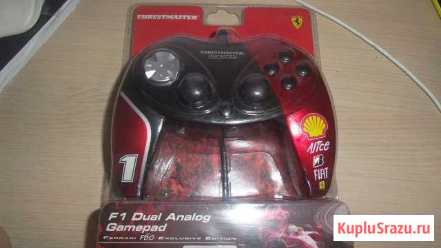 Геймпад Thrustmaster F1 Dual Analog, Ferrari F60 Курск - изображение 1