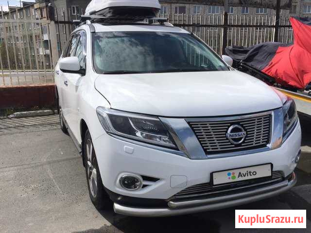 Nissan Pathfinder 3.5 CVT, 2014, внедорожник Кировск - изображение 1