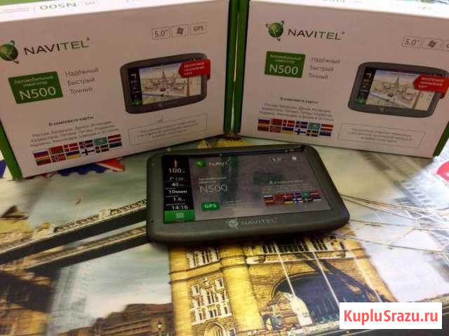 GPS навигатор Navitel N500 N400 Новосибирск - изображение 1