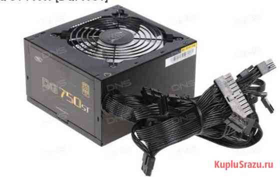 Deepcool DQ ST 750W- 80 plus gold-10 лет от днс Засечное