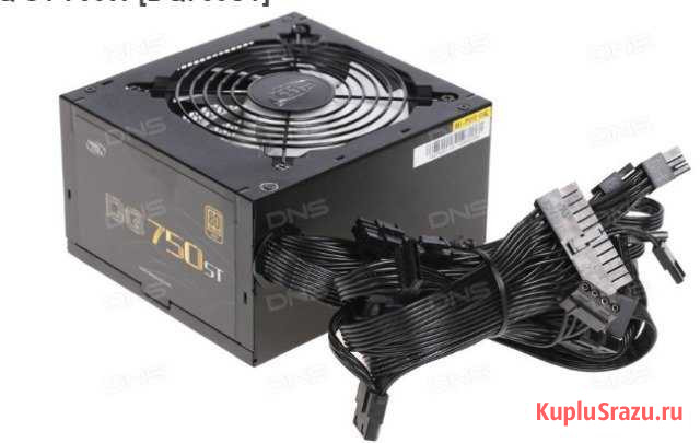 Deepcool DQ ST 750W- 80 plus gold-10 лет от днс Засечное - изображение 1