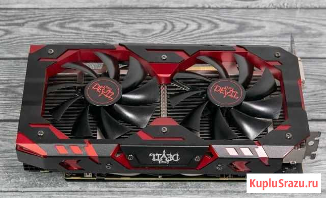 Видеокарта AMD RX 580 8 Гб PowerColor Red Devil Губаха - изображение 1