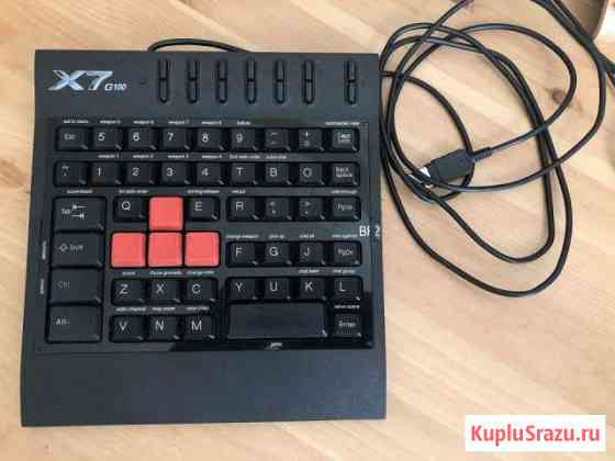 Продам игровую клавиатуру A4Tech X7-G100 Black USB Тольятти