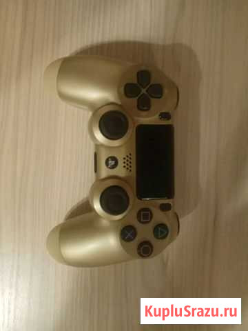 Золотой Геймпад PS4 Ижевск - изображение 1