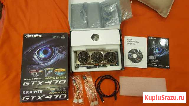 Gigabyte Nvidia GeForce GTX 470 Балашиха - изображение 1