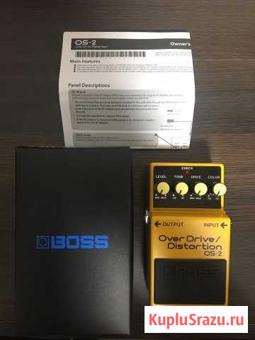 Гитарная педаль Boss OS 2 Домодедово - изображение 1