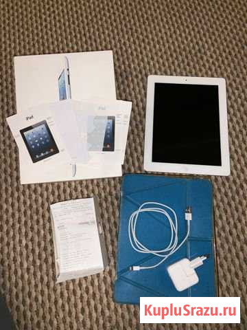 Apple iPad 4 Retina WiFi + Cellular LTE 64GB White Лобня - изображение 1