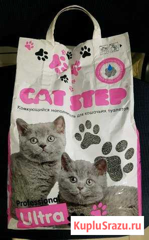 Наполнитель для кошек Cat Step 5кг Ногинск - изображение 1