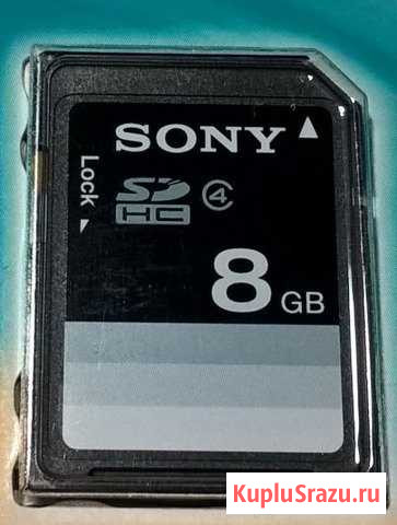 Карта памяти Sony SD 8 GB Электросталь - изображение 1