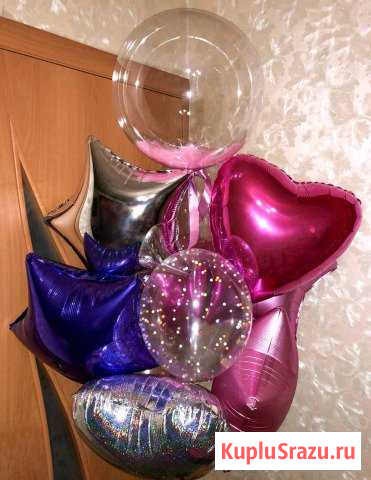 Воздушные шары, шар сюрприз,баблс, шары конфетти Люберцы - изображение 1