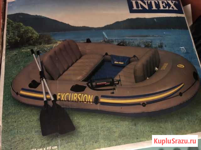 Надувная лодка intex Excursion Домодедово - изображение 1