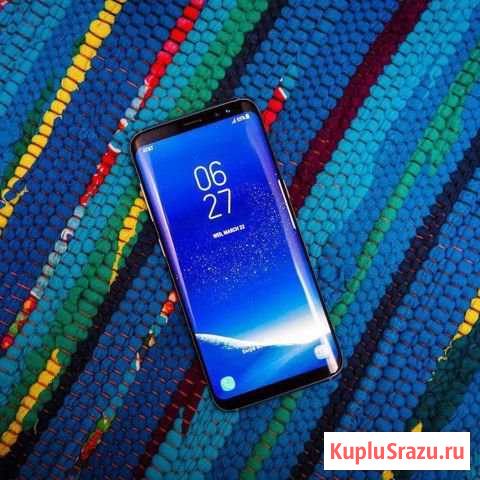 Galaxy s8 black 64 гиг на гарантии обмен Крымск - изображение 1
