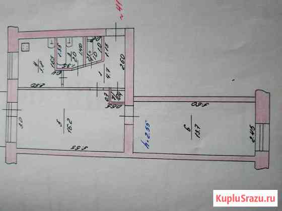 2-к квартира, 44 кв.м., 2/5 эт. Азнакаево