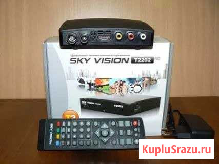 Эфирно-цифровой приемник на 25кан. Skyvision t2202 Альметьевск - изображение 1
