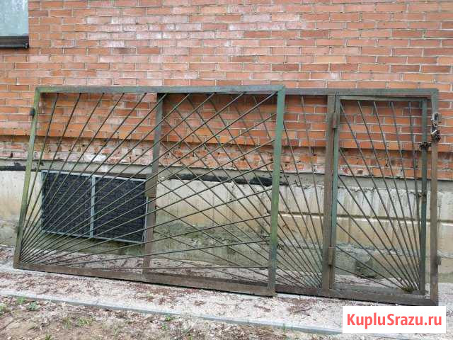 Ворота распашные для дачи участка Всеволожск - изображение 1