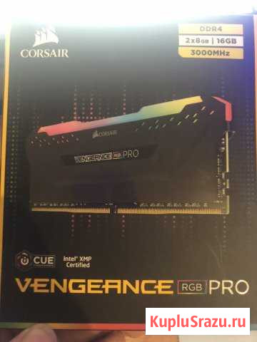 Corsair 16gb (2*8) 3000mhz Волгоград - изображение 1