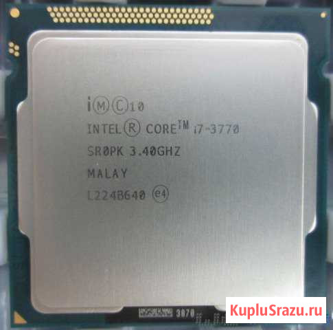 Core i7 3770 3,4ггц 1155 Махачкала - изображение 1