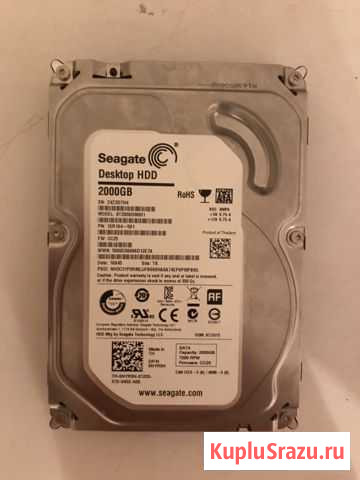Жёсткий диск 2тб seagate desktop hdd 2000gb Тосно - изображение 1