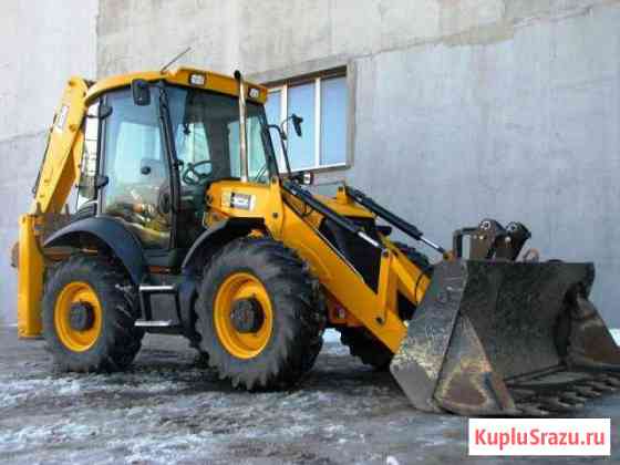 Экскаватор погрузчик JCB копка рытье котлованов ям Бийск