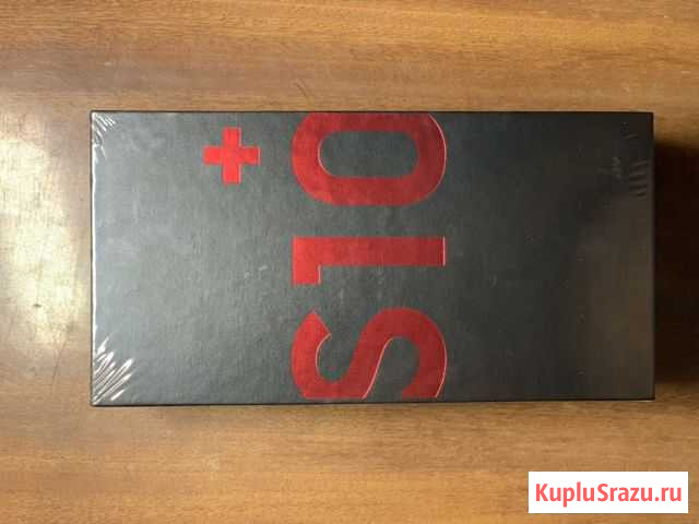 SAMSUNG S10+ 128gb red (новый) Владимир - изображение 1
