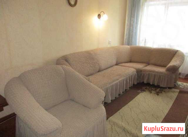 Еврочехол на угловой диван +1кресло. Новый Благовещенск - изображение 1