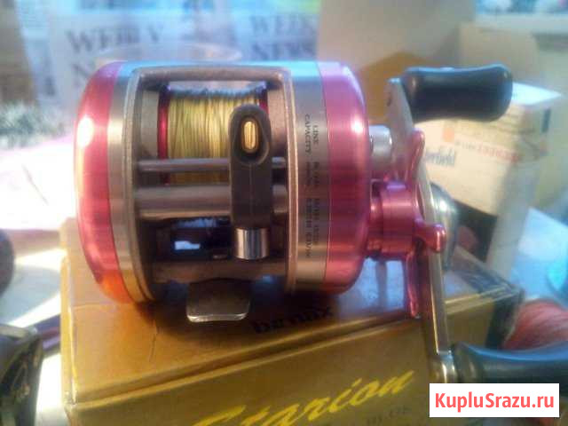 Мультипликаторная катушка banax starion 100l red Кингисепп - изображение 1