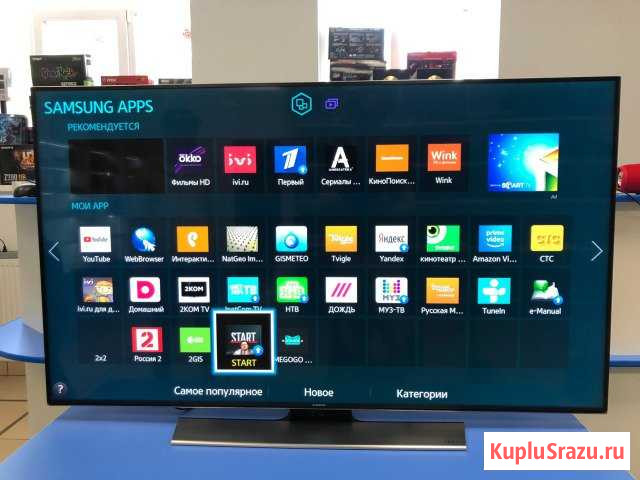 Огромный Крутой 4К SAMSUNG UE55HU8500 (139 см) Вологда - изображение 1