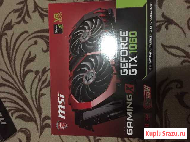 Видеокарта GTX1060 6 gb Майкоп - изображение 1