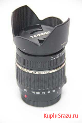 Объектив Tamron AF 18-200mm f/3.5-6.3(IF) Macro A1 Петрозаводск - изображение 1