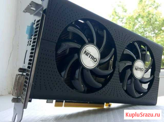 Radeon RX460 4G Nitro Sapphire Игровая видеокарта Джанкой - изображение 1