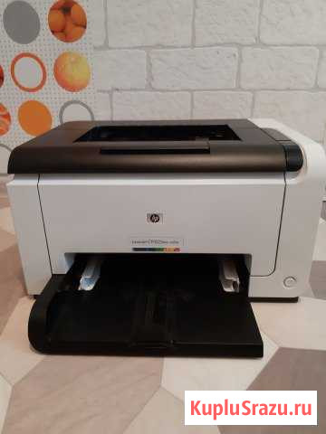 Принтер лазерный цветной HP LaserJet ср1025nw Иркутск - изображение 1