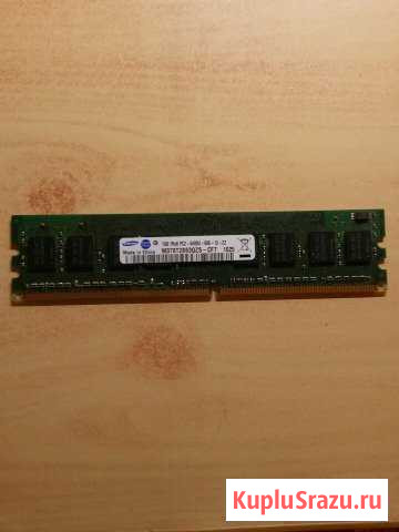 Оперативная память SAMSUNG 1GB 1Rx8 PS2-6400U-666 Воркута - изображение 1