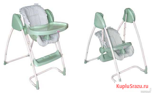 Стульчик для кормления + качеля Прокопьевск - изображение 1