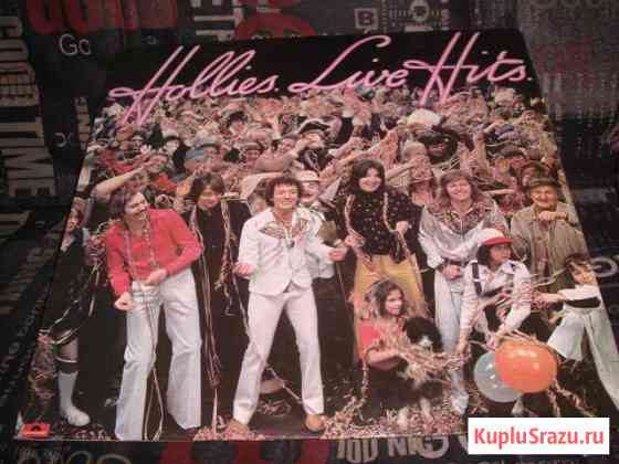 Hollies-live hits (LP,england) Рубцовск