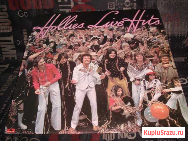 Hollies-live hits (LP,england) Рубцовск - изображение 1