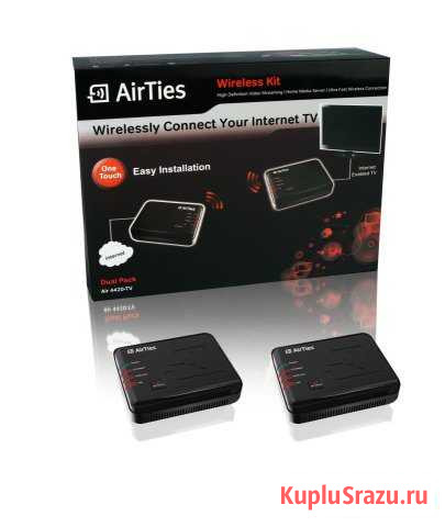 Продам AirTies Air 4420-TV, Dual Pack (2.4/5ггц) Новокузнецк - изображение 1